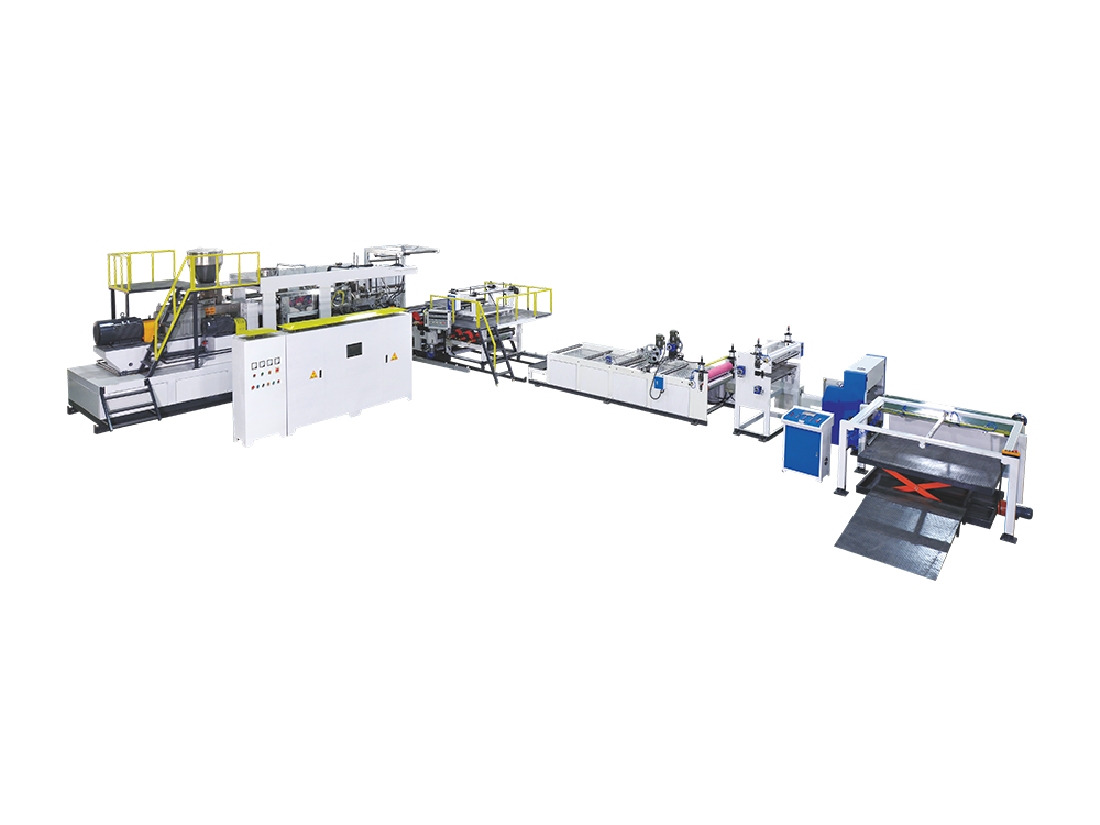 TPU高低温共挤港宝片材机组系列 